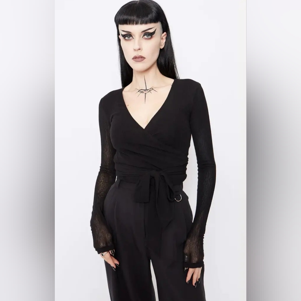 Mary Wyatt London Helena Wrap Top